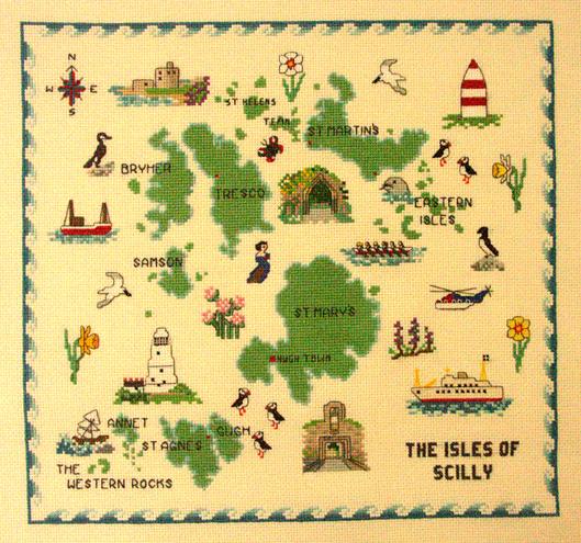 Isles of Scilly Map Sampler